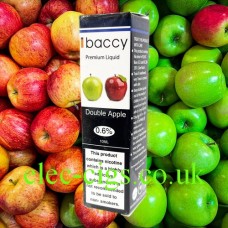 image shows iBaccy 10ml E-liquid Double Apple