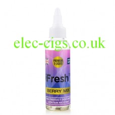 This shows a bottle of 50 ML Berry Mix E-Liquid by iFresh