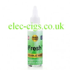 Image shows a bottle of 50 ML Double Mint E-Liquid by iFresh