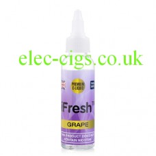 Image shoes a bottle of 50 ML Grape E-Liquid by iFresh