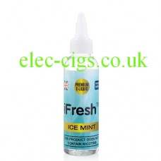 Image shows a bottle of 50 ML Ice Mint E-Liquid by iFresh