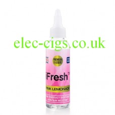 Image show a bottle of 50 ML Pink Lemonade E-Liquid by iFresh
