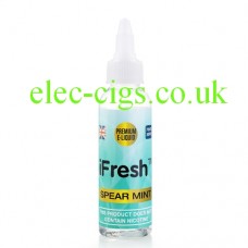 Image shows a bottle of 50 ML Spearmint E-Liquid by iFresh