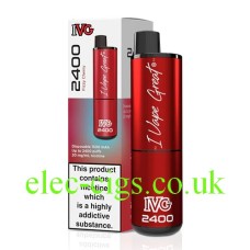 IVG 2400 Puff Disposable Pod Vape Fizzy Cherry from £10.48
