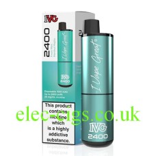 IVG 2400 Puff Disposable Pod Vape Fresh Mint Menthol Mojito from £10.48