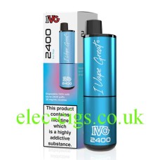 IVG 2400 Puff Disposable Pod Vape Ice Pop from £10.48