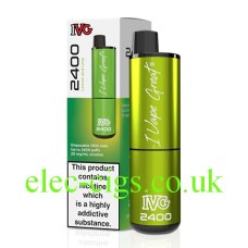 IVG 2400 Puff Disposable Pod Vape Lemon and Lime from £10.48