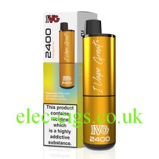 IVG 2400 Puff Disposable Pod Vape Pineapple Ice from £10.48