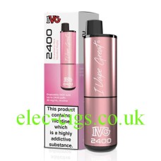 IVG 2400 Puff Disposable Pod Vape Strawberry Mint Menthol Mojito from £10.48