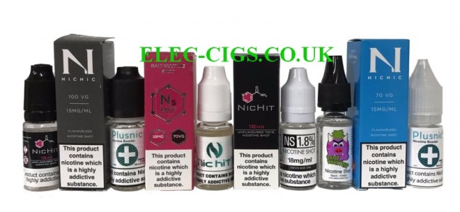 Nicotine Booster Shots (No Flavour) 10 ML