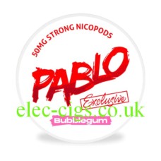 You are seeing the lid of Pablo Strong Nicopods Bubblegum