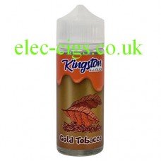 Kingston 100 ML Gold Tobacco E-Liquid Kingston 100 ML Gold Tobacco E-Liquid