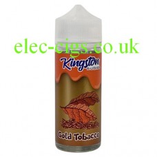 Kingston 100 ML Gold Tobacco E-Liquid 