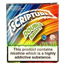 In this box are three bottles of Double Mint 10 ML E-Liquid by Scripture